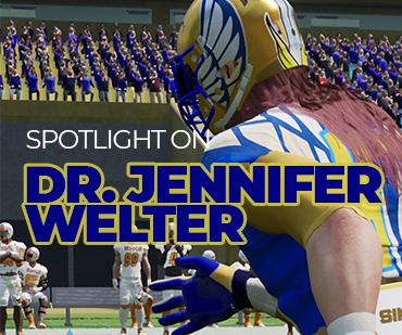 PLAYER SPOTLIGHT: DR. JENNIFER WELTER